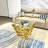 Faviola Glass Top Single Coffee Table-1973132084-1993591468