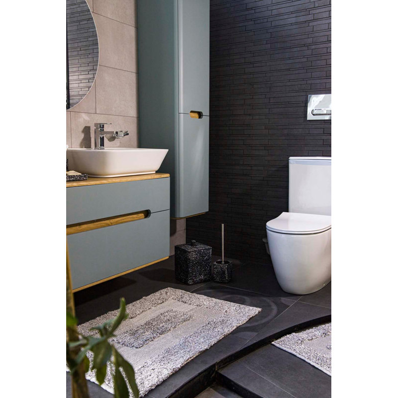Tapis de bain Macintyre, Gris