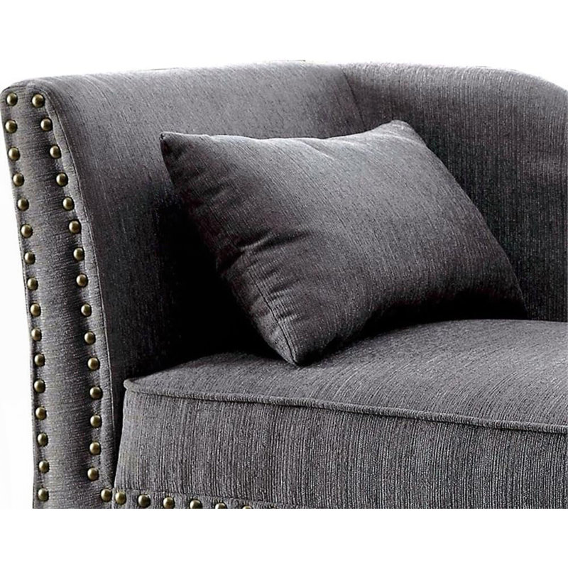Banc de salon moderne 1 pièce Modern, Gris