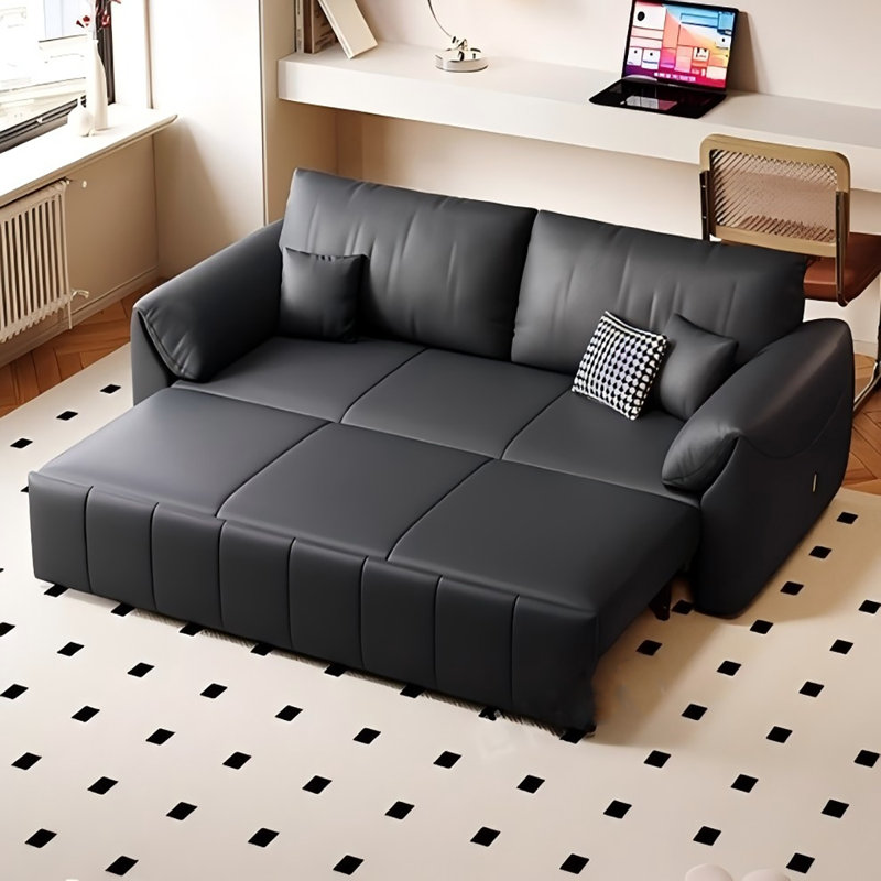 Canapé-lit 62,99 po, 33.46" H x 62.99" W x 31.50" D