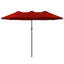 15X9Ft Rectangular Market Umbrella-1955745126