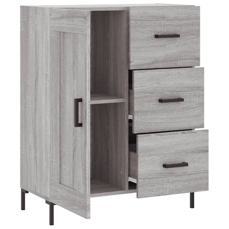 Mellins 69.5cm Sideboard, Grey Sonoma