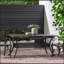 ABIGAIL CAST EXPANDABLE DINING TABLE With Weather-Resistant Materials And Elegant Rustic Design For Outdoor Entertaining