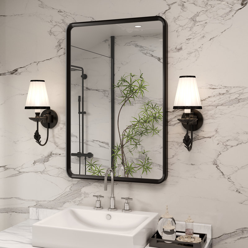 Miroir de meuble-lavabo mural Molly, 36 po x 24 po