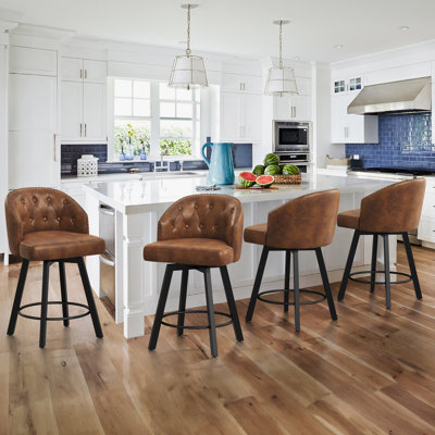Elyana 25.2'" H Swivel Counter Stools