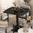 Modern Black Tulip Dining Table