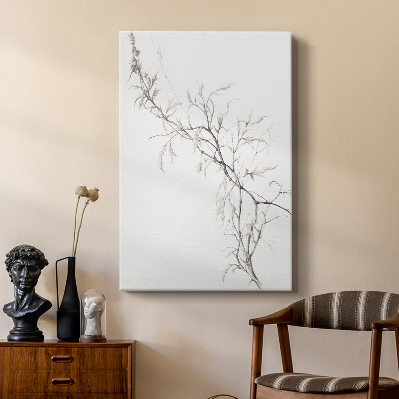 Impression florale rétro XXI - galerie Cavas sur mesure, H 60 po x l 40 po