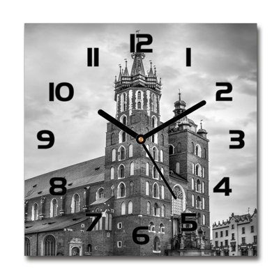 Haritz Glass Wall Clock