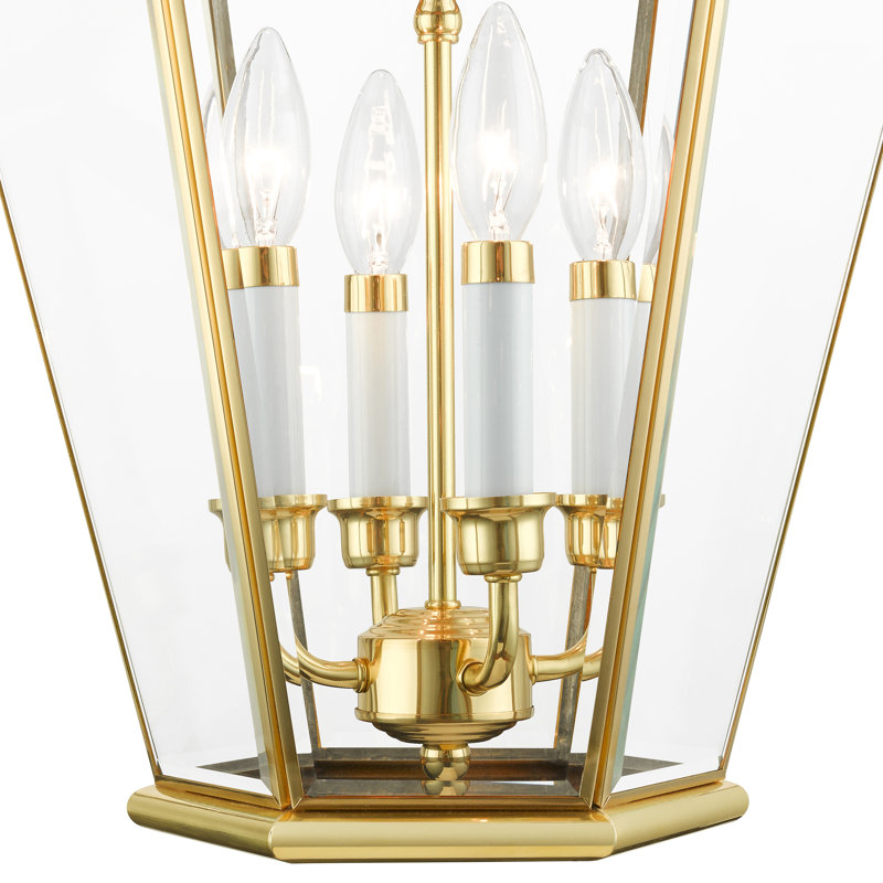 Creason Solid Brass Wall Light, Polished Brass