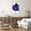 Indigo Petal I par PI Studio, reproduction d'art encadrée en bois-100671919