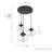 Saddle Creek 3 - Light Schoolhouse Cluster Pendant-73725823-73725824