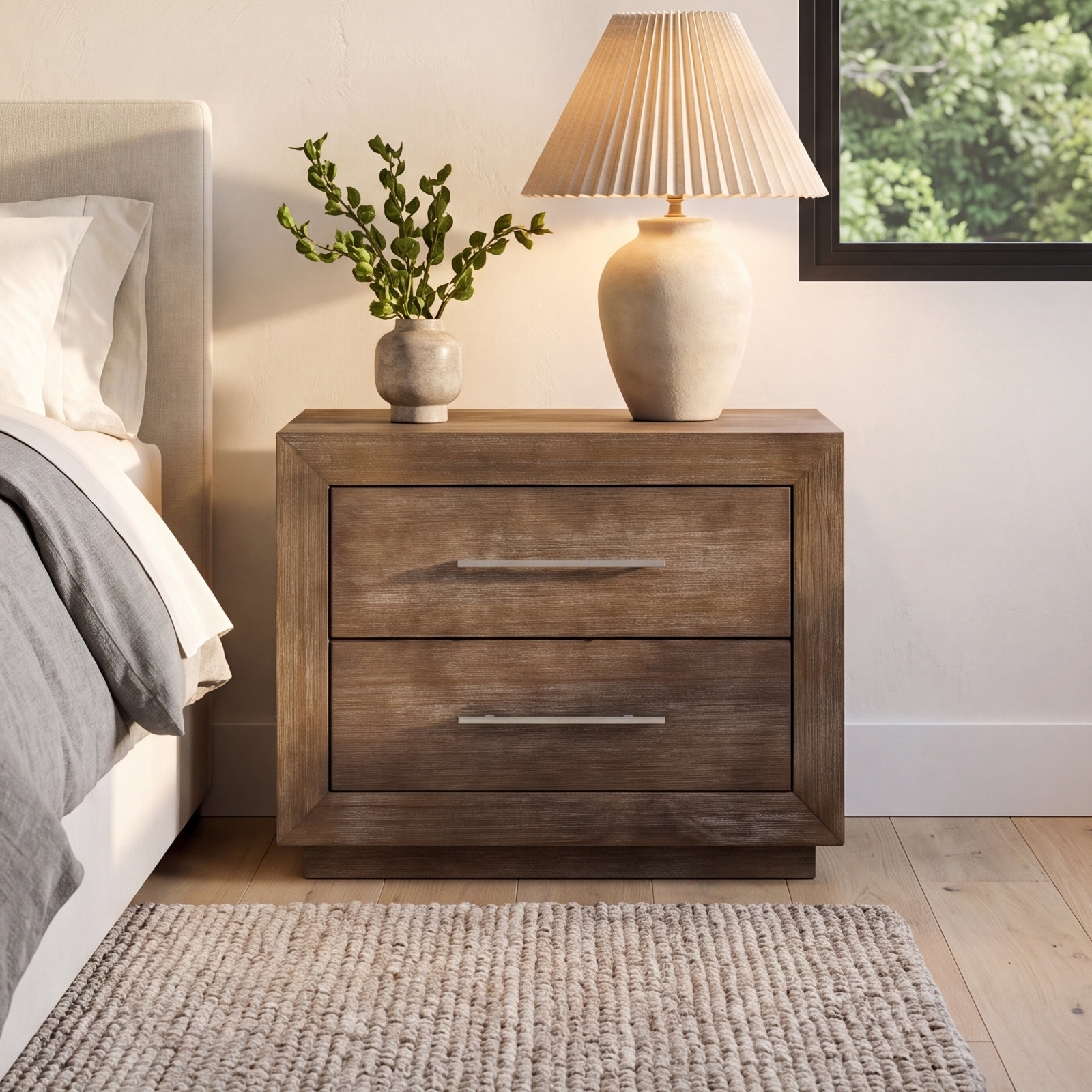 Brooks Pine Nightstand