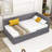 Roya Twin Size Upholstered Daybed with 2 Storage Drawers-88567878
