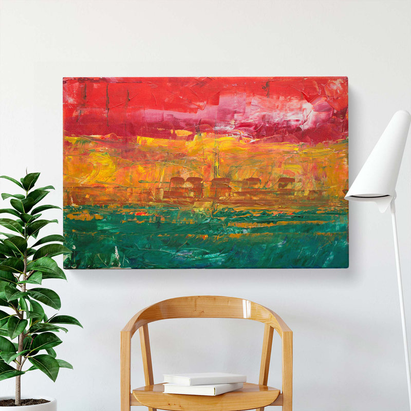 Abstract Art Painting Vol.271 by S.Johnson - Wrapped Canvas, 50cm H x 76cm W x 3cm D