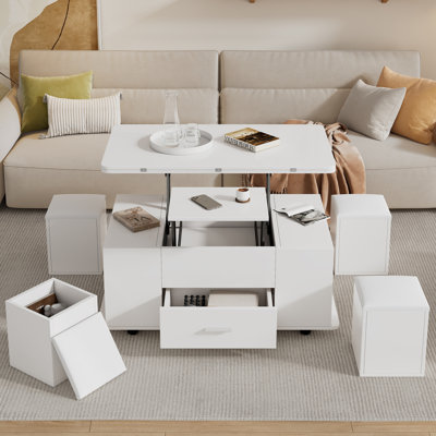 Lift Top Coffee Table with Storage