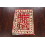 One-of-a-Kind 2'10" X 3'10" New Age Wool Area Rug in