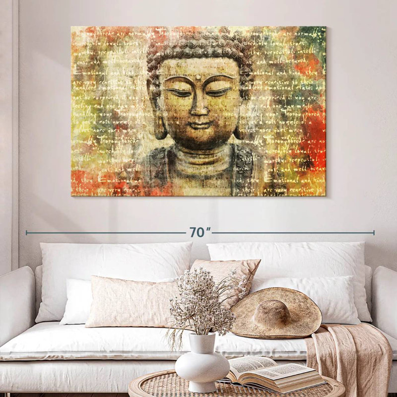 Adella Buddha Enlightenment, 34" H x 51" W