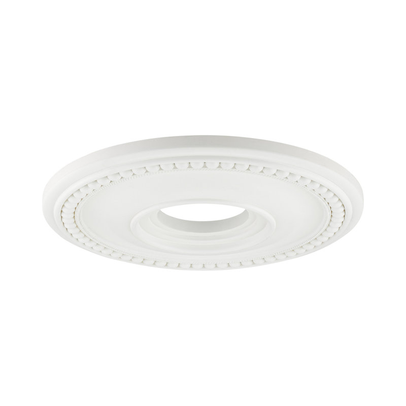 Médaillon Cavandale, Blanc, H 1,5 po