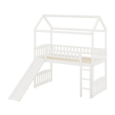 Lit mezzanine avec glissade House