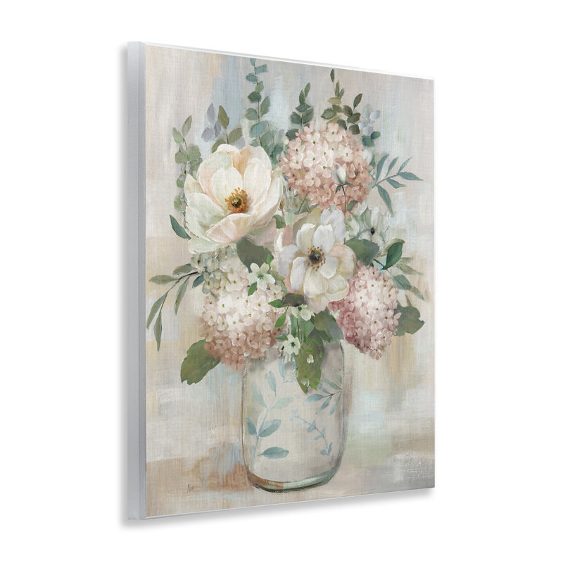 "Hydrangeas & Magnolias Bouquet", art par Nan