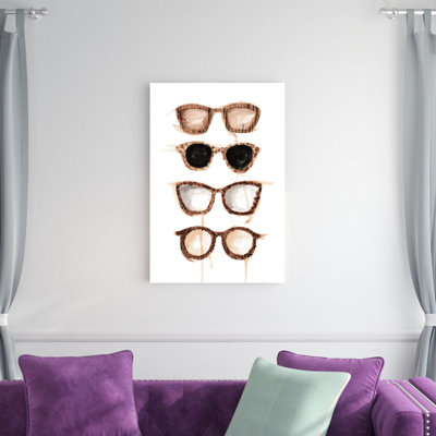 " Spice Tone Sunglasses " Painting Print