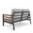 Townsend 55'' Wide Outdoor Loveseat with Sunbrella® Cushions-280725703-318370121
