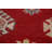 Red Geometric Kazak Oriental Area Rug