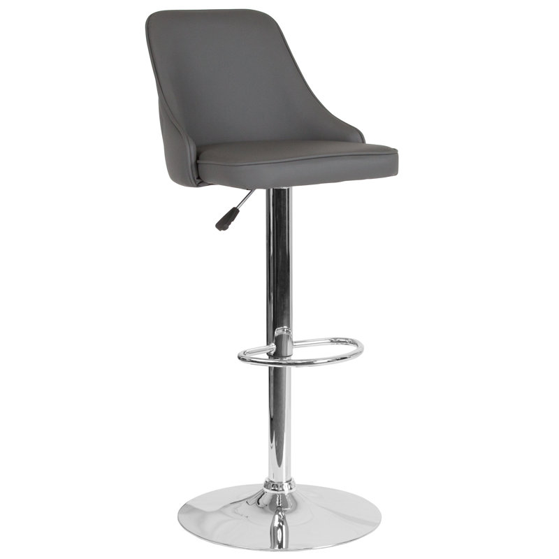 Tabouret de bar Glencoe, gris