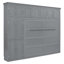 Grand lit escamotable mural avec armoires-1782226776