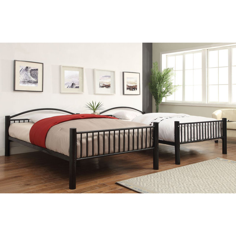 Youngstown Kids Bunk Bed, Black, Twin