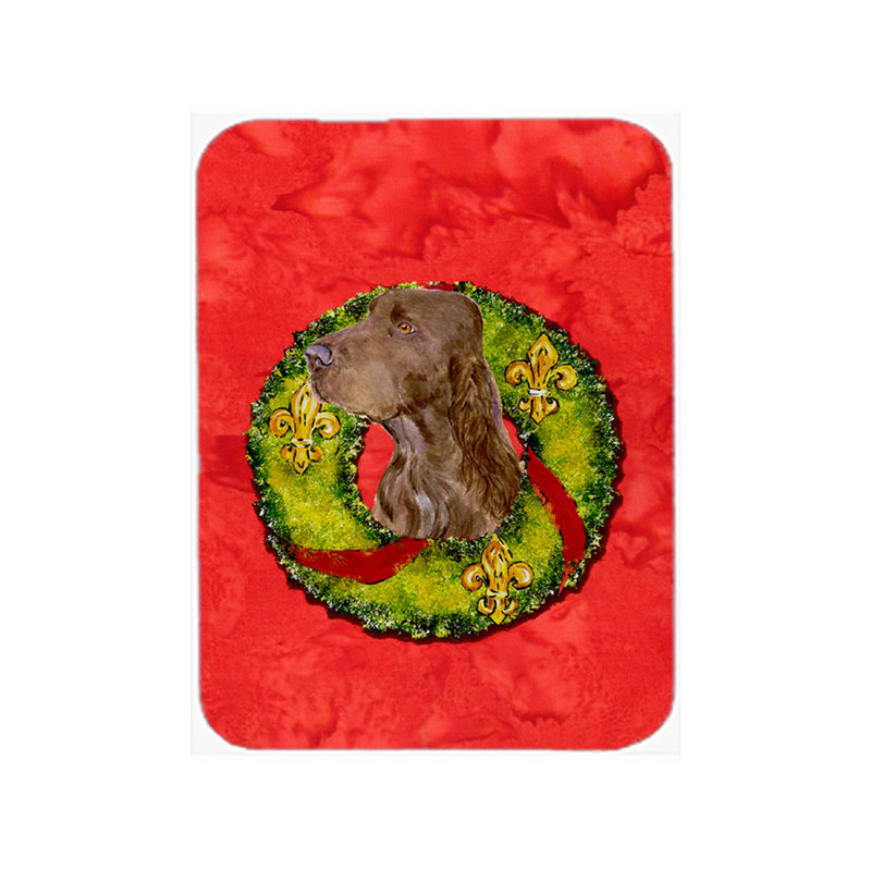 Caroline's Treasures Field Spaniel Glass Cutting Board