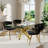 5-Piece Rectangle Glass Dining Table Set-291063196-291063168-291063171