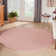 Mullican Sandy Solid Pink Easy Care Indoor/Outdoor Area Rug