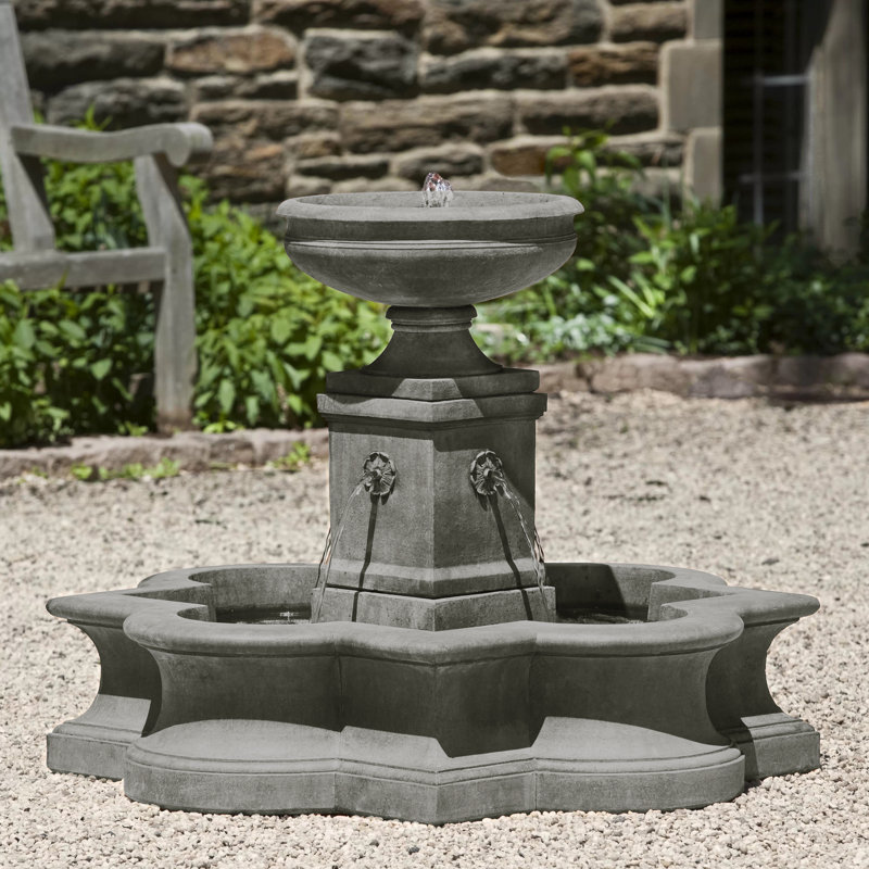 Beauvais Floor Fountain, Alpine Stone