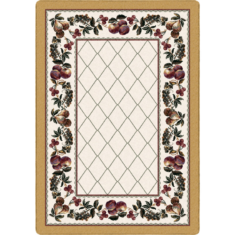 Tapis en treillis Alminus, Rectangle 2 pi 8 po x 3 pi 10 po