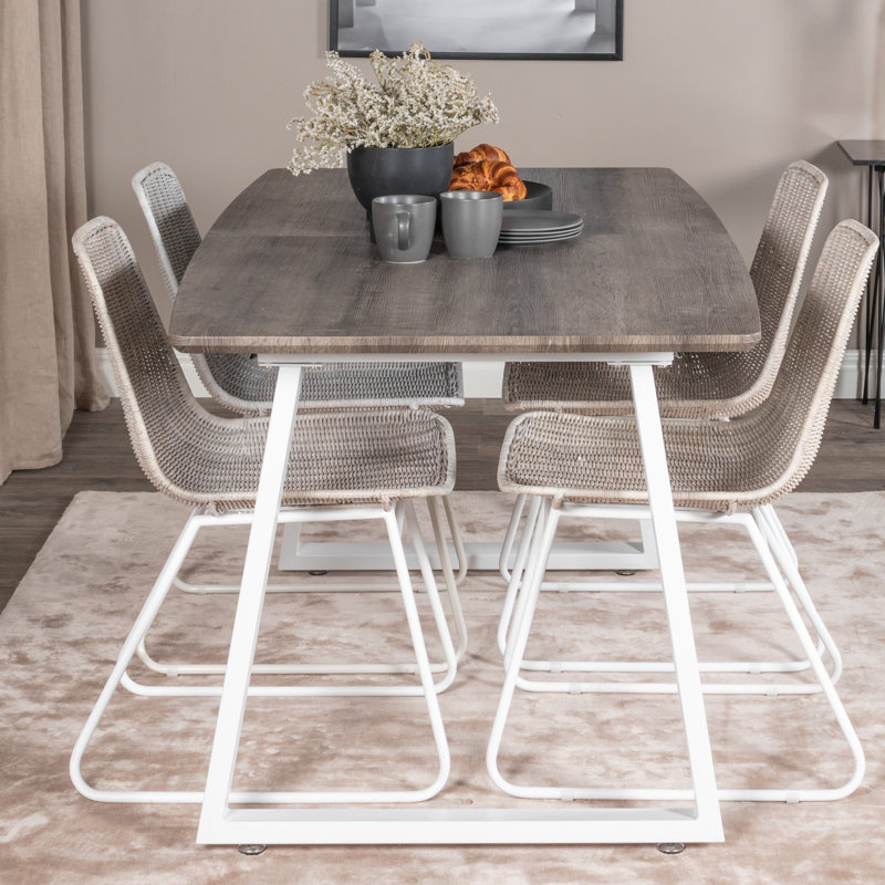 Nevis Butterfly Leaf Dining Set