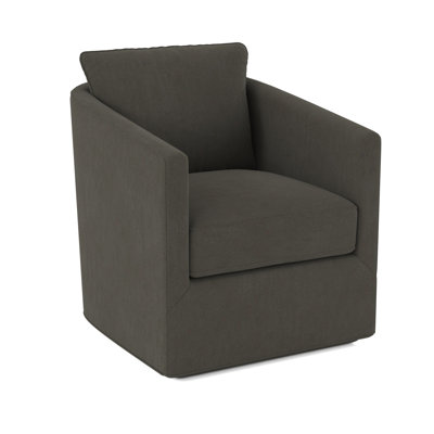 Swivel Barrel Chair
