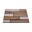 10-Pack 3D Self-Adhesive Wall Tile Stickers