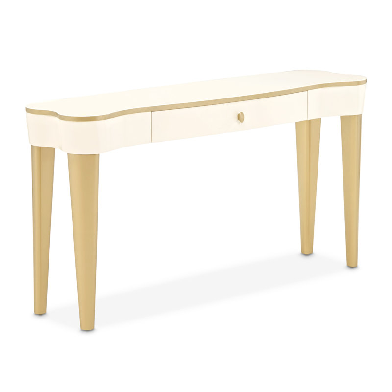 La Terrazza Console Table , Cream/Ivory