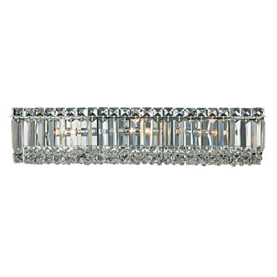 Luminaire suspendu rectangulaire en cristal 3 lumières Modern