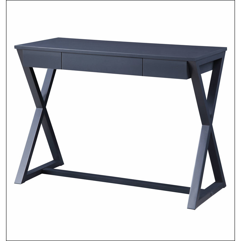 Nalo Charcoal Finish Console Table