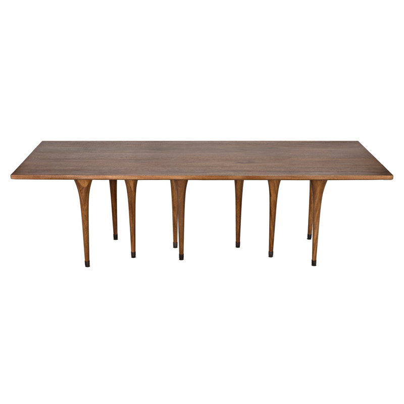 Shifter Walnut Solid Wood Dining Table