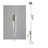 Elsmere Modern 1 Light Chrome Crystal Pendant-973175171