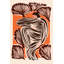Serene Striped Woman Print by Other Artist-333048075-333048113-333048076