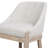 Amiyr Upholstered Counter Stool with Solid Wood Frame