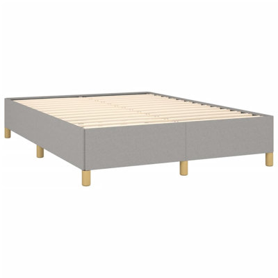 Cadre de lit Maritha, cadre de lit plateforme en tissu, sans matelas