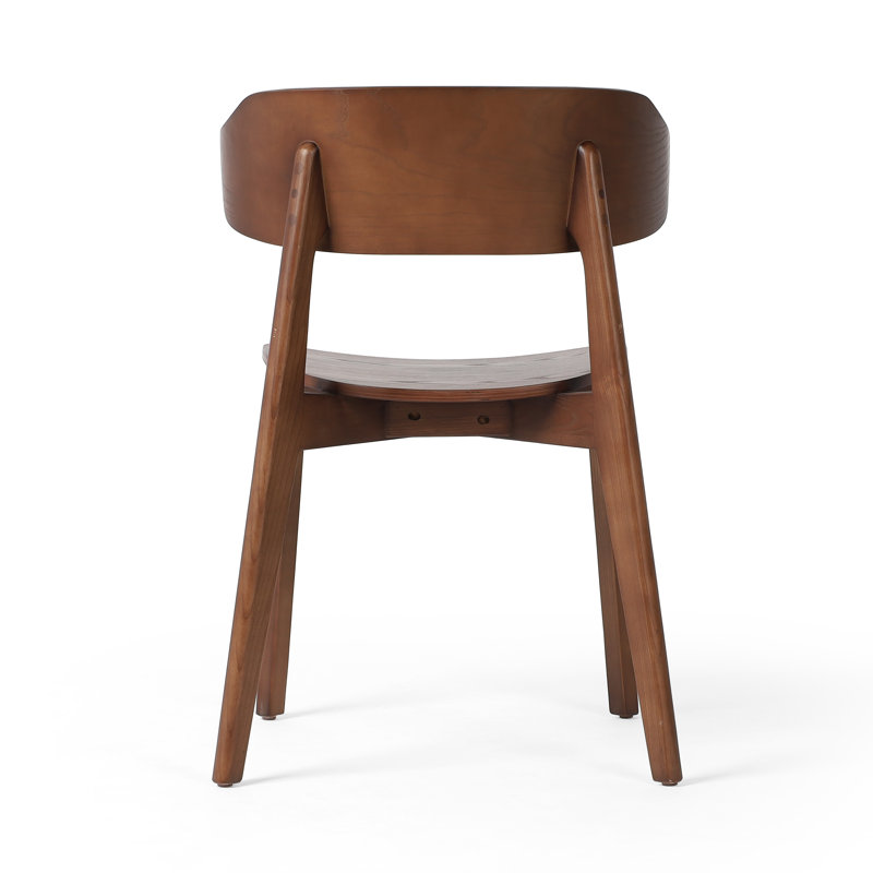 Franco Solid Wood Side Chair, Umber Ash