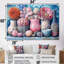 «Pink Oceans Edge Of Wonder Pottery», ensemble de reproductions d'art mural-107181641-107181636