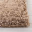 Tapis beige à poils longs fabriqué à la main Franklynn-15106198