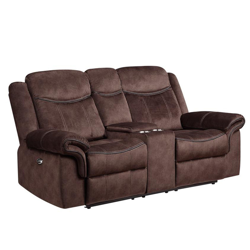 Console inclinable électrique Jimny Domino Coffee LS avec interrupteur d'alimentation, Café